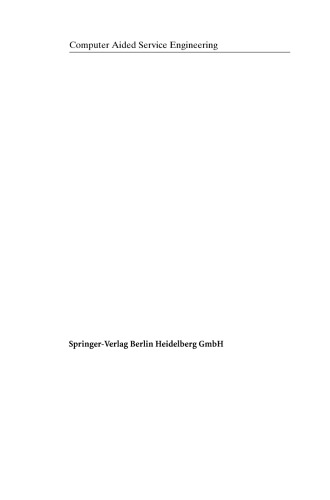 مهندسی خدمات کامپیوتری: سیستم های اطلاعاتی در توسعه خدمات