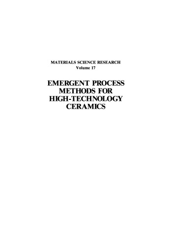 ﻿روش‌های فرآیند اضطراری برای سرامیک‌های با تکنولوژی بالا