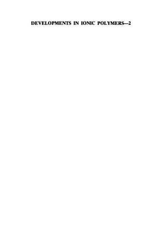 ﻿پیشرفت در پلیمرهای یونی-2