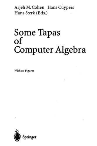 برخی از Tapas از جبر کامپیوتر