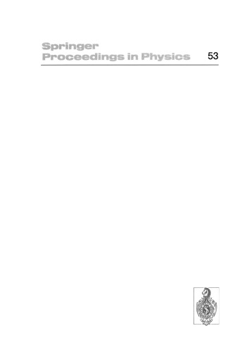 مطالعات شبیه سازی کامپیوتری در فیزیک مواد چگال III: مقالات سومین کارگاه آتن، GA، USA، 16-16 فوریه 1990