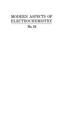 جنبه های مدرن الکتروشیمیایی