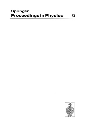 مطالعات شبیه سازی کامپیوتری در فیزیک چگال IV: مقالات چهارمین کارگاه، آتن، GA، USA، فوریه 18-22، 1991