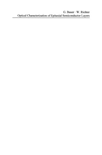 خصوصیات نوری لایه های نیمه هادی Epitaxial