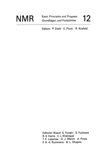 کلر، بروم و ید NMR: کاربرد فیزیکی، شیمیایی و بیولوژیکی