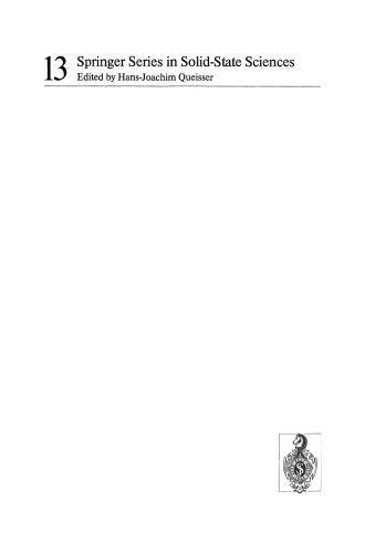 ﻿فیزیک سلنیوم و تلوریوم: مجموعه مقالات کنفرانس بین المللی فیزیک سلنیوم و تلوریوم، Königstein، Fed. جمهوری آلمان، 28 تا 31 مه 1979