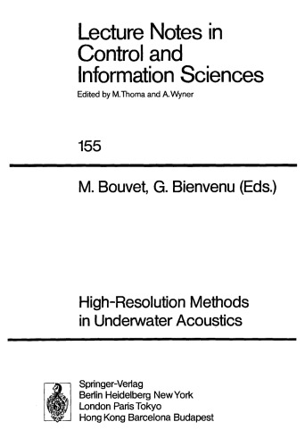 ﻿روش‌های با وضوح بالا در آکوستیک زیر آب