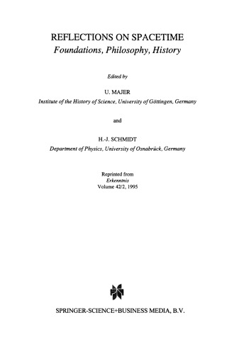 تفکرات در فضا زمان: مبانی، فلسفه، تاریخ