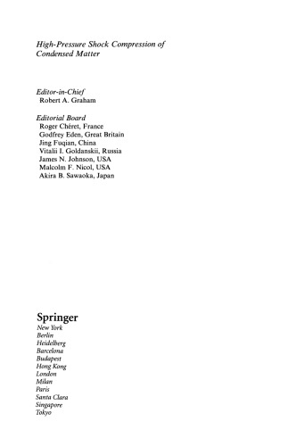 فشرده سازی شوک با فشار بالا از Solids II: شکستگی پویا و قطعه قطعه شدن