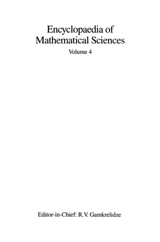 Dynamical Systems IV: هندسه سمبل و کاربردهای آن