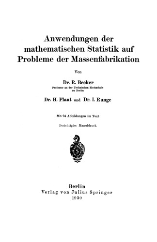 ﻿کاربردهای آمار ریاضی برای مشکلات تولید انبوه