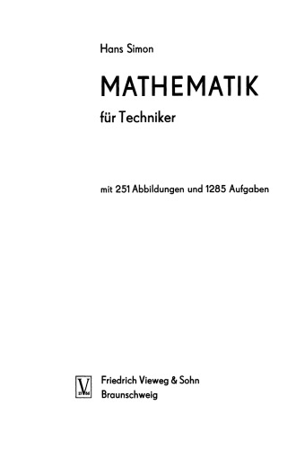 ﻿ریاضیات برای تکنسین ها