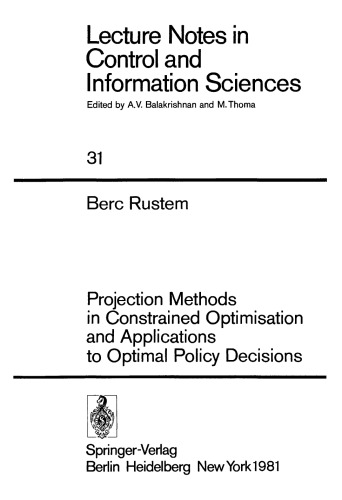 ﻿روش‌های فرافکنی در بهینه‌سازی محدود و کاربرد در تصمیم‌گیری‌های خط‌مشی بهینه