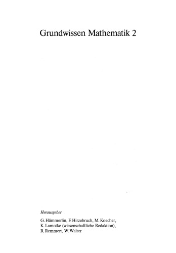 Lineare Algebra und analytische Geometrie