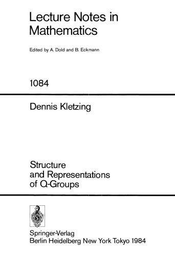 ﻿ساختار و نمایش گروه های Q