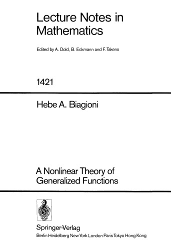 ﻿نظریه غیر خطی توابع تعمیم یافته