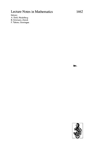 ﻿نظریه تکینگی و کاربردهای آن: وارویک 1989، قسمت اول: جنبه های هندسی تکینگی ها