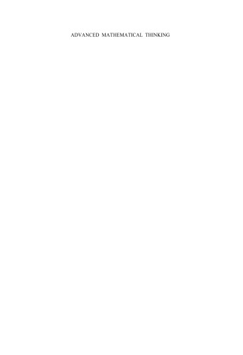 تفکر ریاضی پیشرفته