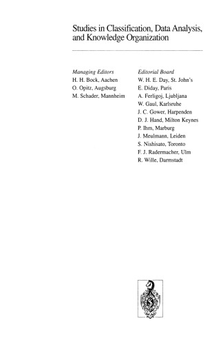 رویکردهای جدید در طبقه بندی و تجزیه و تحلیل داده ها