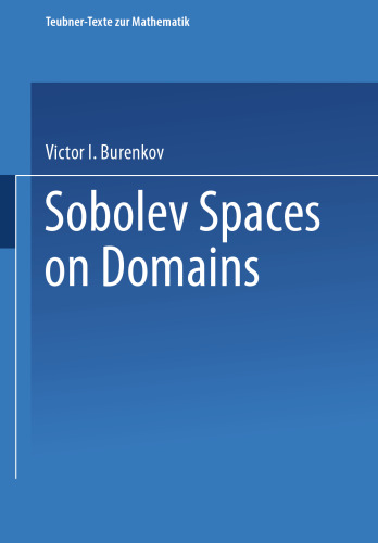 ﻿فضاهای Sobolev در دامنه ها
