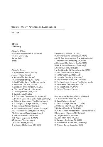 پیشرفت های اخیر در نظریه اپراتور در هیلبرت و کرین فضاهای