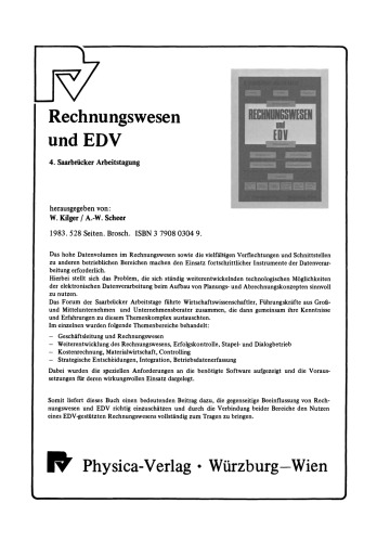 حسابداری و EDP: استفاده از رایانه های شخصی