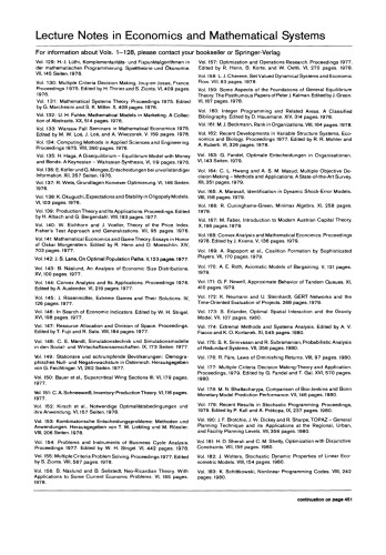 به سوی سیستم های پشتیبانی از تصمیم گیری هوشمند و هوشمند: جلد 1 مقالات هفتمین کنفرانس بین المللی تصمیم گیری چند معیاره، برگزار شده در کیوتو، ژاپن، 18-22 اوت 1986