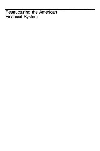 تغییر ساختار سیستم مالی آمریکا