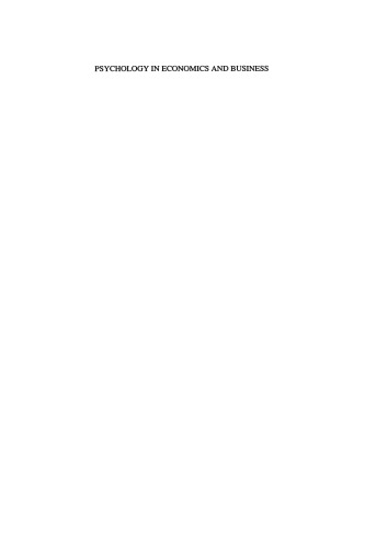 ﻿روانشناسی در اقتصاد و تجارت: مقدمه ای بر روانشناسی اقتصادی