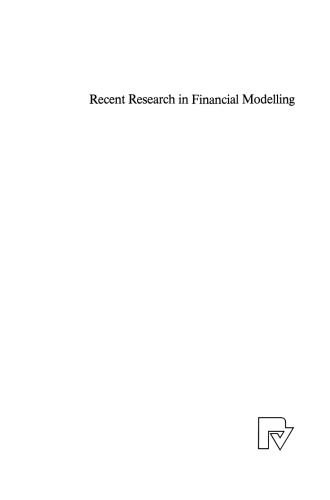 ﻿تحقیقات اخیر در مدل سازی مالی