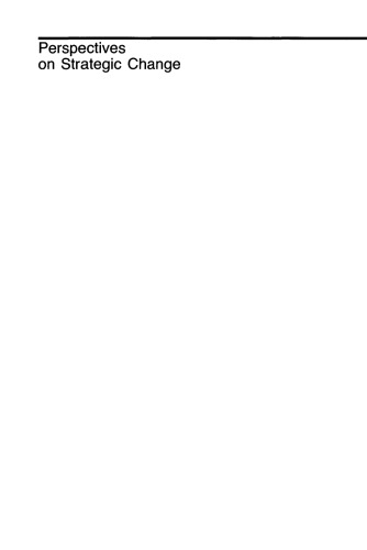 ﻿چشم انداز تغییر استراتژیک