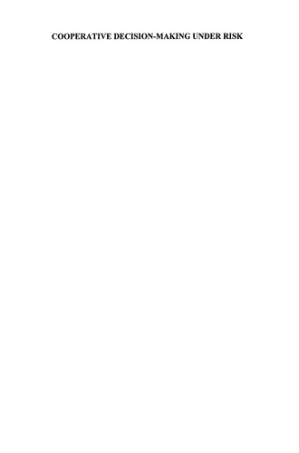 ﻿تصمیم گیری تعاونی تحت ریسک