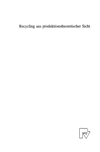 ﻿بازیافت از دیدگاه تئوری تولید