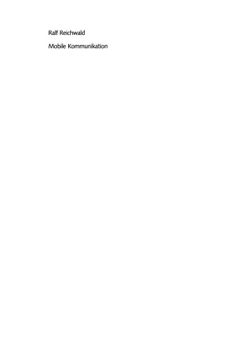 ﻿ارتباطات تلفن همراه: ارزش افزوده ، فناوری ها ، خدمات جدید