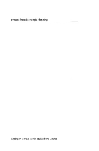 برنامه ریزی استراتژیک مبتنی بر فرآیند