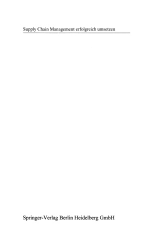 ﻿پیاده سازی موفق مدیریت زنجیره تامین: مبانی ، اجرا و مطالعات موردی