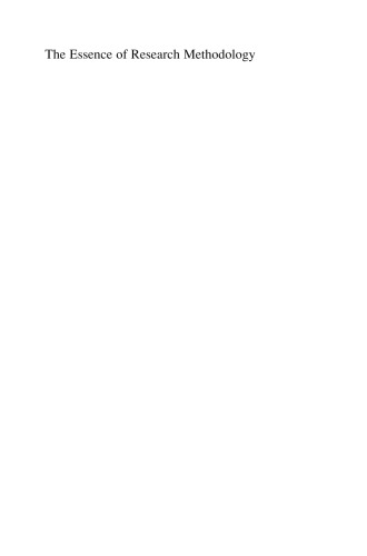 ماهیت روش تحقیق: یک راهنمای مختصر برای دانشجویان کارشناسی ارشد و دکترا در علوم مدیریت