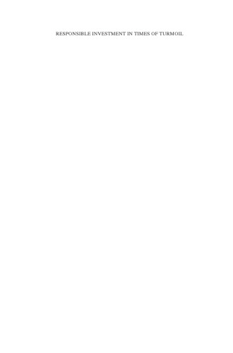 ﻿سرمایه گذاری مسئولانه در زمان آشفتگی