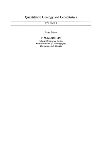 ﻿Geostatistics Troia ’92: جلد 1