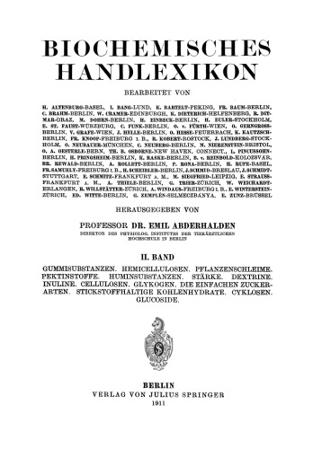 ﻿Biochemical Handlexikon: II. Band Gum Substances. همی سلولزها اسلایم گیاهی مواد پکتین مواد هیومیک استحکام - قدرت. دکسترین ها اینولین ها سلولزها گلیکوژن قندهای ساده کربوهیدرات های نیتروژن دار سیکلوزها گلوکوزیدها