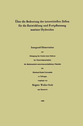 ﻿در مورد اهمیت سلول های بینابینی برای توسعه و تولید مثل هیدرووئیدهای دریایی