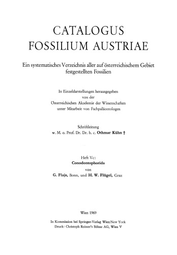 ﻿کونودونتوفوریدا