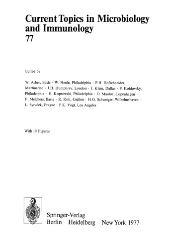 مباحث کنونی در میکروب شناسی و ایمونولوژی