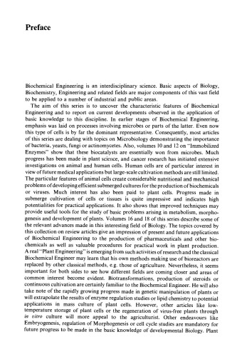 ﻿پیشرفت های مهندسی بیوشیمی، جلد 16