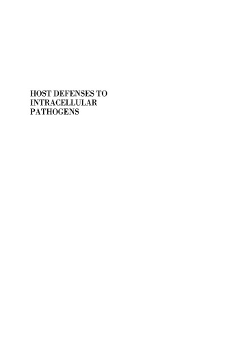میزبان دفاع از پاتوژنهای داخل سلولی