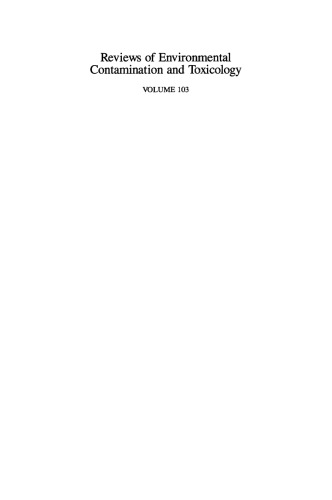 بررسی آلودگی محیط زیست و سم شناسی: ادامه بررسی بازماندگان