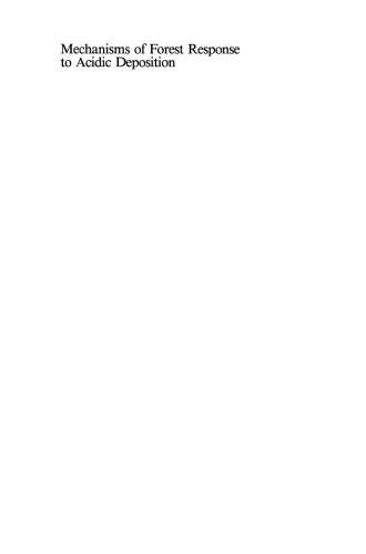 ﻿مکانیسم واکنش جنگل به رسوب اسیدی