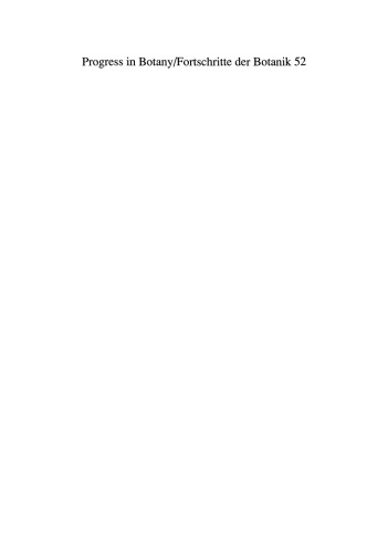 ﻿پیشرفت در گیاه شناسی: گیاه شناسی ساختاری فیزیولوژی ژنتیک طبقه بندی ژئوبوتانی ساختار فیزیولوژی ژنتیک سیستماتیک ژئوبوتانی