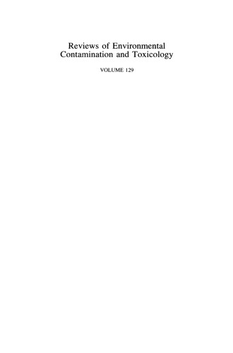 ﻿بررسی آلودگی محیطی و سم شناسی: ادامه بررسی بقایا