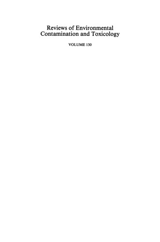 ﻿بررسی آلودگی محیطی و سم شناسی: ادامه بررسی های باقی مانده